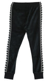 KAPPA Pantalone Tuta Felpato Uomo Authentic Ayne Black/white da uomo