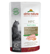 Almo Nature Bustina HFC Natural gusto Pollo e Prosciutto per Gatti Adulti 55gr