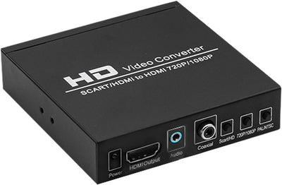 Convertitore da SCART+HDMI a HDMI con 3,5mm Segnale in Formato 480I(NTSC)/576