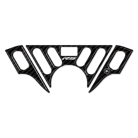Adesivo 3D Piastra Forcella Sterzo moto compatibile con Aprilia RS 457 2024