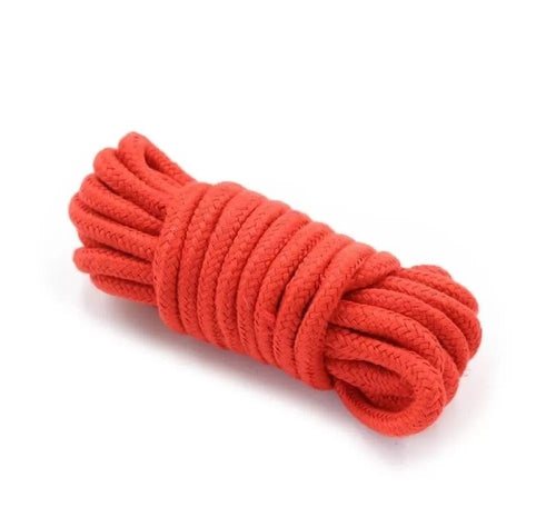 Kit Bondage BDSM Set da 10 Colore Rosso