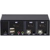 Inter-Tech AS-21HA HDMI switch per keyboard-video-mouse [kvm] Nero (Argus KVM AS-21HA - KVM / audio-switch)
