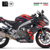 Adesivi 3D Protezioni Laterali Serbatoio compatibili con Aprilia RS 457 2024