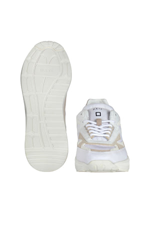 D.A.T.E. DATE - Sneakers - 451318 - Bianco/Beige da donna