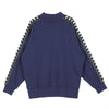 KAPPA Felpa Girocollo Uomo Authentic Alef Blue Greystone/black da uomo