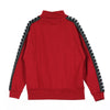KAPPA Felpa Girocollo Uomo Authentic Alef Red/black/white da uomo