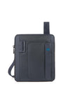 PIQUADRO Borsello porta iPad Air in tessuto e pelle Uomo piquadro CA1358P16-CHEVBLU Blu da uomo