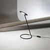 Lampada Da Scrivania In Metallo Moderna Miniarc Nero Led Diffusore Regolabile