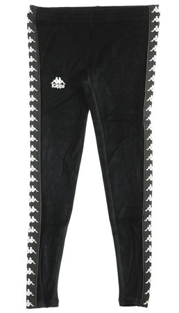 KAPPA Pantalone Tuta Donna Banda Ammu Black/white da donna