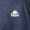 KAPPA Felpa Cappuccio Donna Authentic Asper Blue Greystone/black da donna