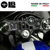 Adesivo 3D Piastra forcella sterzo moto compatibile con Yamaha YZF R25 2019-23