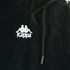KAPPA Felpa Cappuccio Donna Authentic Asper Black/white da donna