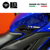 Adesivi 3D Protezioni laterali serbatoio compatibili con Yamaha YZF R25 2019-23