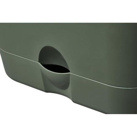 ELHO Green Basics Vaso da coltivazione quadrato -  35 - Plastica - 14 l - Verde
