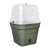 ELHO Green Basics Vaso da coltivazione quadrato -  35 - Plastica - 14 l - Verde