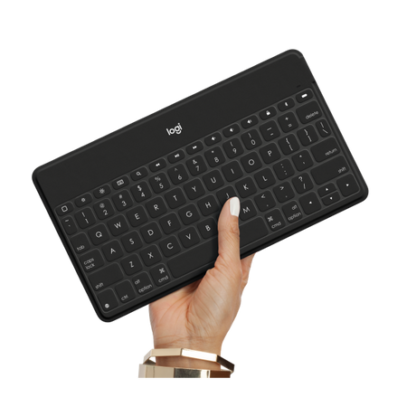 Logitech 920-006707 tastiera per dispositivo mobile QWERTY Italiano Bluetooth Bianco (Logitech Keys-To-Go - Tastiera - Bluetooth - italiana - nero)