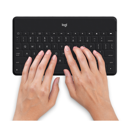 Logitech 920-006707 tastiera per dispositivo mobile QWERTY Italiano Bluetooth Bianco (Logitech Keys-To-Go - Tastiera - Bluetooth - italiana - nero)