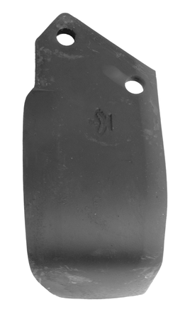 Zappa dx lunga 180mm Ø foro 57mm spessore 20mm