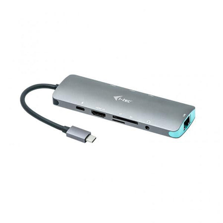 I-TEC NANO DOCKING STATION IN METALLO USB-C, 4K HDMI LAN + POWER DELIVERY 100W