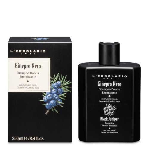 Shampoo Doccia Energizzante Ginepro Nero 250 ML