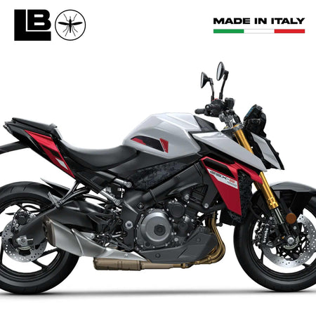 Protezioni Laterali serbatoio Adesivi 3D compatibili con Suzuki GSX-S 1000 2024