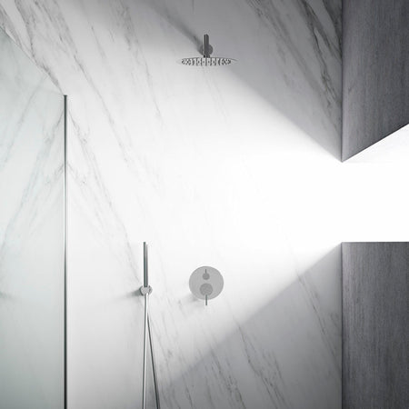 Kit doccia incasso Soffione 20, Miscelatore, Doccetta | Ameno