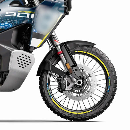 Kit adesivi 3D compatibili con Husqvarna Norden 901 2023 Protezioni per moto