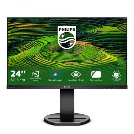PHILIPS MONITOR 23,8 LED IPS 16:9 FHD 5MS 250CDM, VGA/DVI/DP/HDMI, USB, MULTIMEDIALE