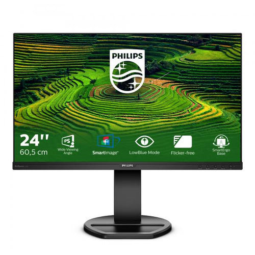 PHILIPS MONITOR 23,8 LED IPS 16:9 FHD 5MS 250CDM, VGA/DVI/DP/HDMI, USB, MULTIMEDIALE