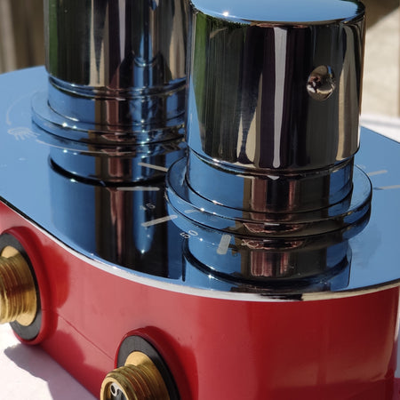 Set doccia incasso soffione tondo, Miscelatore Termostatico, Doccetta | Isola