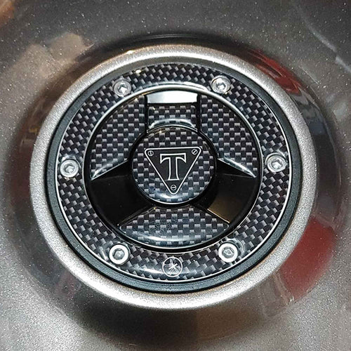 Protezione Graffi Tappo Serbatoio Adesivi In Gel 3d Per Moto Triumph dal 2016