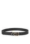 EMPORIO ARMANI Plastic Plate Belt Donna emporio armani Y3I377YWS6X-81386 Nero da donna