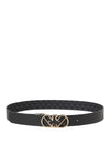 EMPORIO ARMANI Plastic Plate Belt Donna emporio armani Y3I377YWS6X-81386 Nero da donna