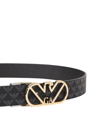 EMPORIO ARMANI Plastic Plate Belt Donna emporio armani Y3I377YWS6X-81386 Nero da donna