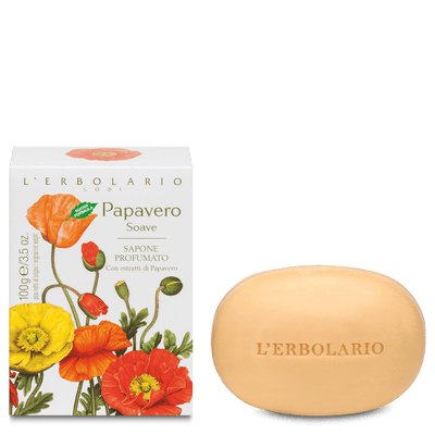 Sapone Profumato Papavero Soave 100g