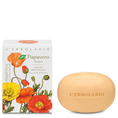 Sapone Profumato Papavero Soave 100g