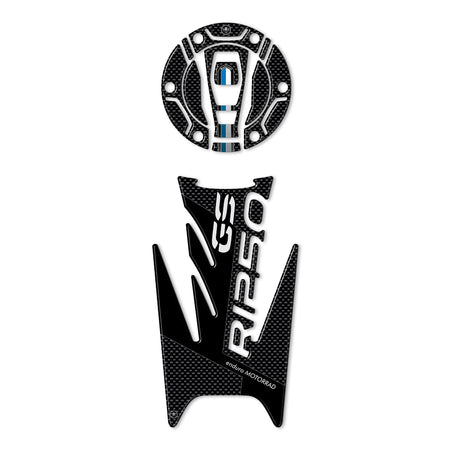 KIT PARASERBATOIO e TAPPO in gel 3D PROTEZIONI compatibili per MOTO BMW GS R1250