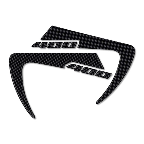 2 ADESIVI 3D GEL PROTEZIONE SPIGOLI compatibili per SUZUKI BURGMAN 400 DAL 2006-2016