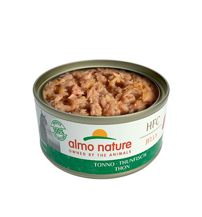 Almo Nature Scatoletta HFC Jelly gusto Tonno per Gatti Adulti 70gr