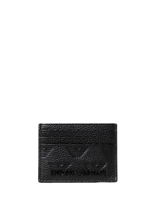 EMPORIO ARMANI Porta carte Uomo emporio armani YEM320Y142V-81072 Nero da uomo