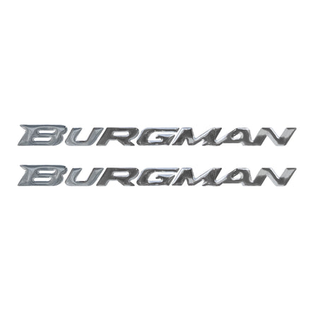 Adesivi 3D scritte Burgman scooter compatibili con Suzuki Burgman 250-400-650