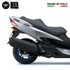 Adesivi 3D scritte Burgman scooter compatibili con Suzuki Burgman 250-400-650