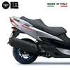 Adesivi 3D scritte Burgman scooter compatibili con Suzuki Burgman 250-400-650