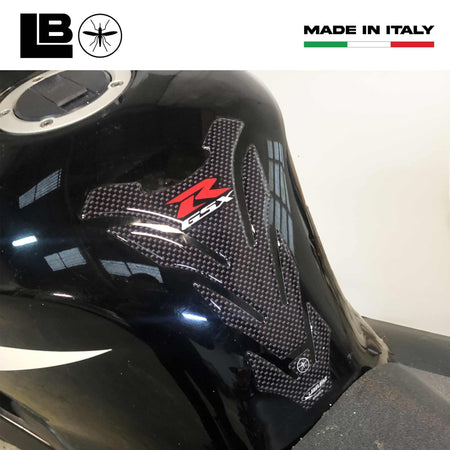 PARASERBATOIO ADESIVI 3D SUZUKI PROTEZIONE SERBATOIO per MOTO GSXR GSX-R Carbon