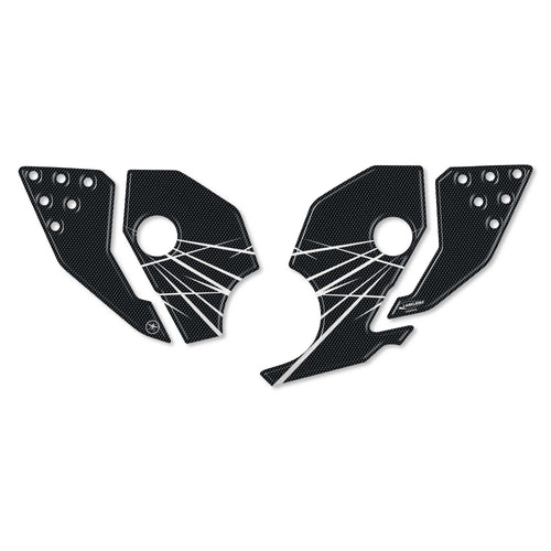 Adesivi Protezioni Battitacco In Gel 3D Compatibili con Honda Africa Twin 1000