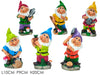 Decorazione Gnomo H20cm 6 Assortimenti