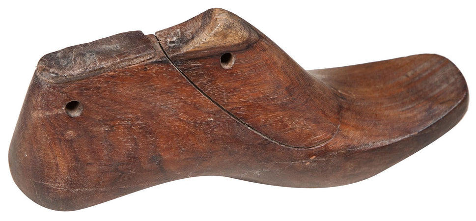 Biscottini Antica forma di scarpa in legno artigianale Biscottini, pezzo unico da