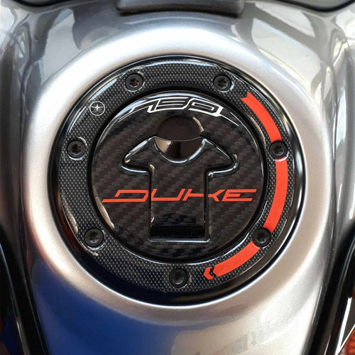 PROTEZIONE TAPPO SERBATOIO in resina gel 3D compatibile per MOTO KTM 790 DUKE