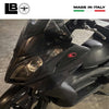 2 ADESIVI in RESINA gel 3D compatibili per scooter Kymco Xciting Nero-ROSSO New
