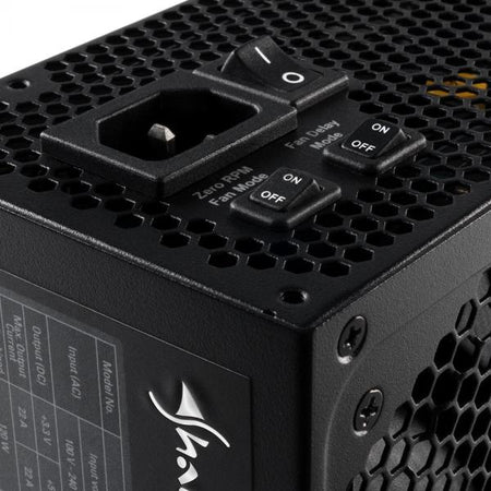 SHARKOON ALIMENTATORE SILENT STORM COOL ZERO ATX 650W, MODULAR, 80PLUS GOLD